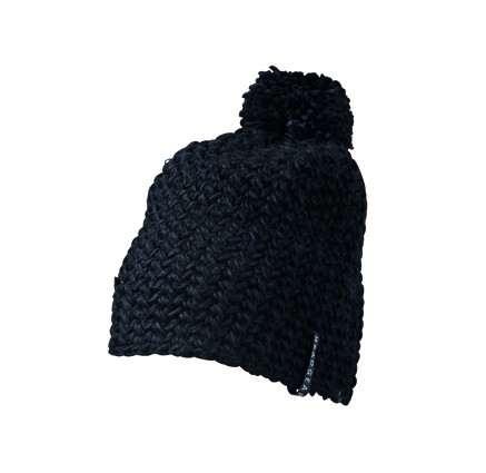 Myrtle Beach_MB7939_Unicoloured Crocheted Cap with Pompon